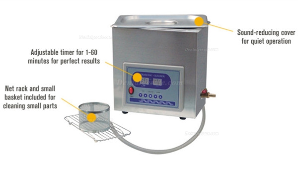 YJ® YJ-120DT Dental Ultraschallreiniger 5L YJ® YJ-120DT Dental Ultraschallreiniger 5L